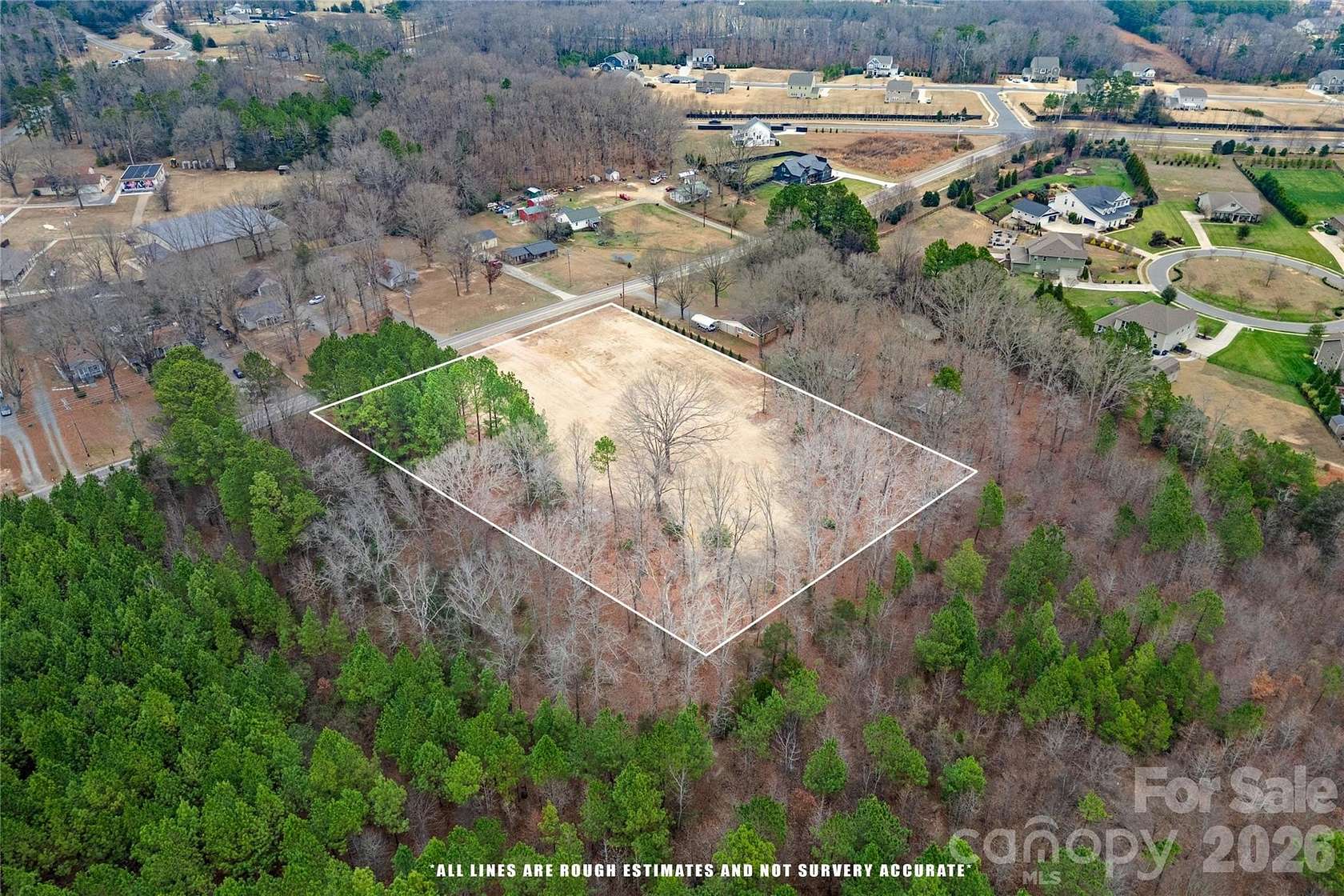 3.29 Acres of Residential Land for Sale in Weddington, North Carolina