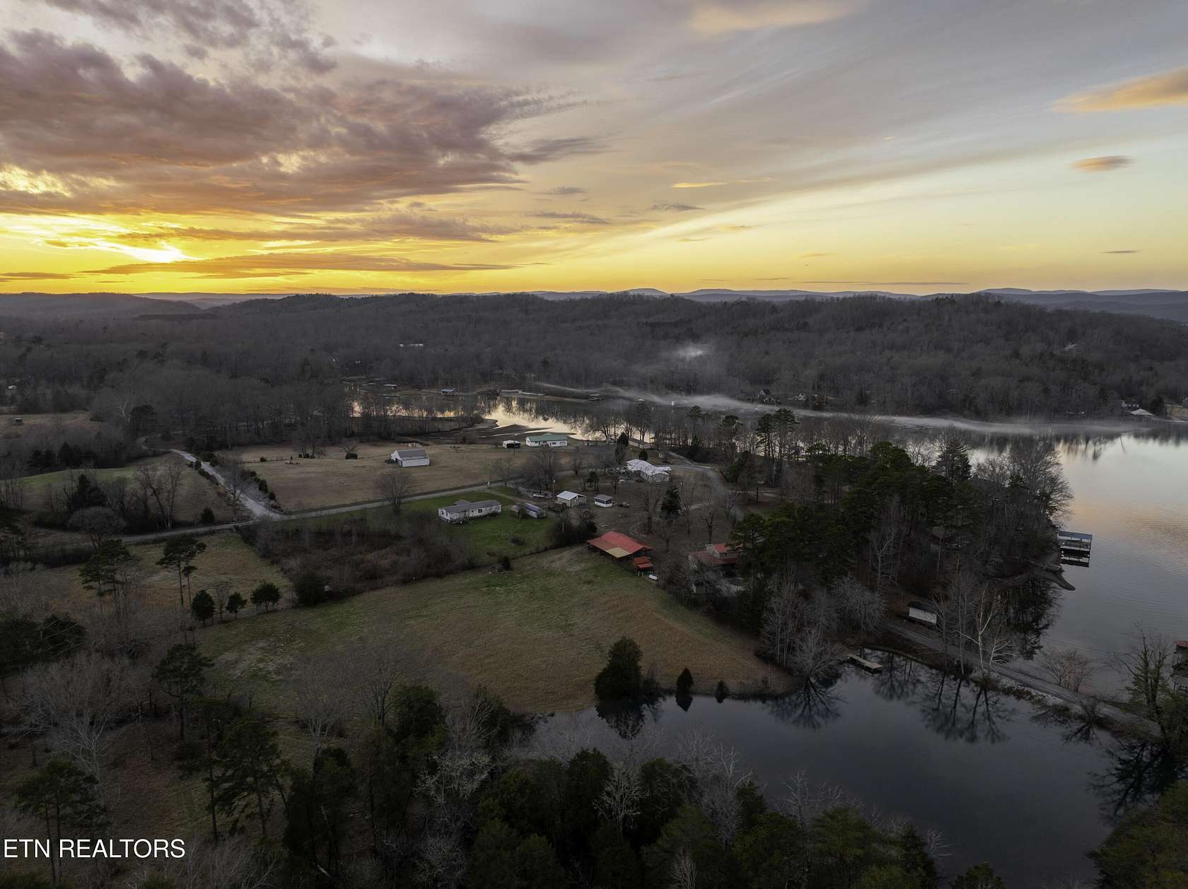 6 Acres of Residential Land with Home for Sale in Kingston, Tennessee