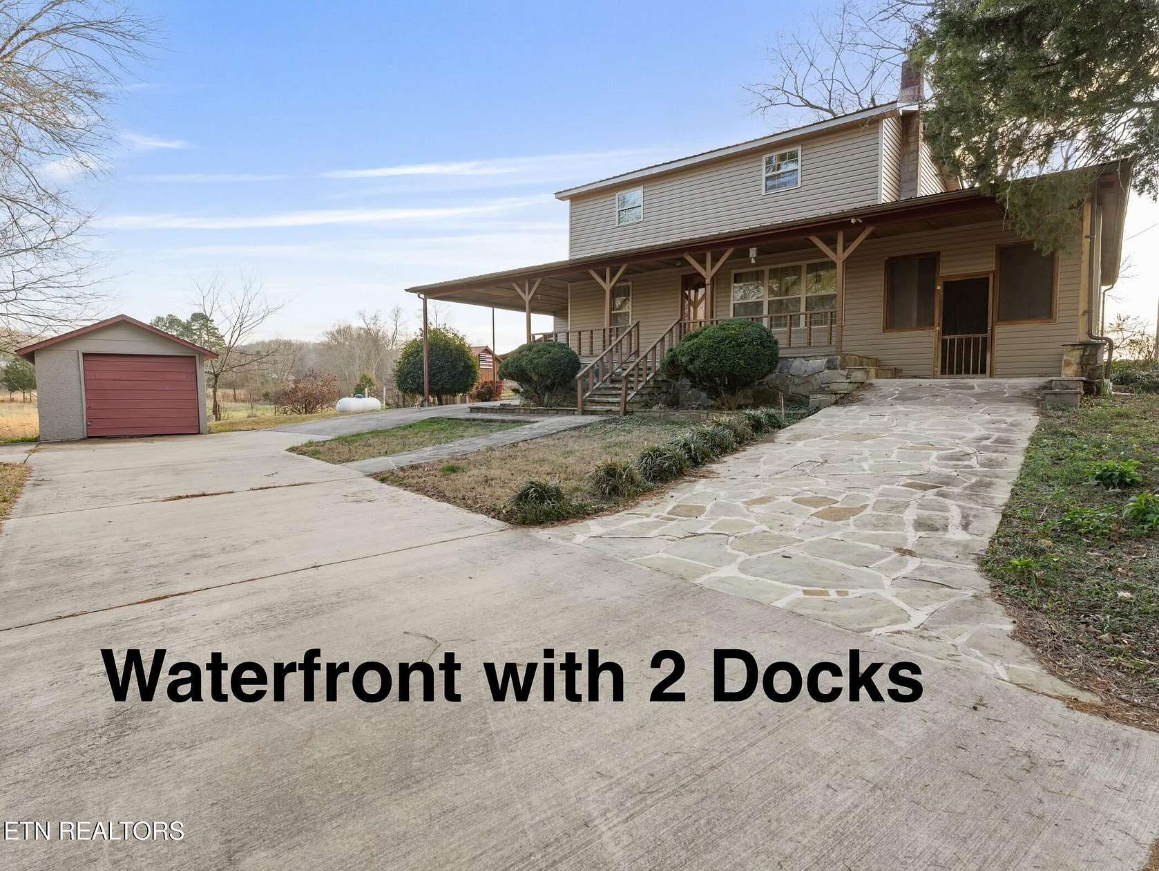 6 Acres of Land with Home for Sale in Kingston, Tennessee