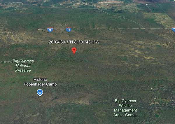 5 Acres of Residential Land for Sale in Ochopee, Florida