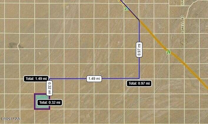 39.1 Acres of Recreational Land for Sale in Yucca, Arizona