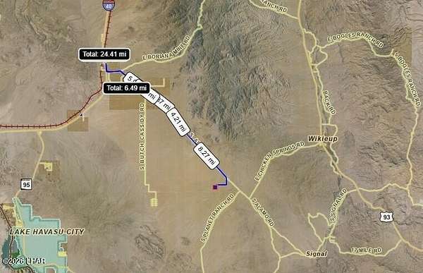 39.1 Acres of Recreational Land for Sale in Yucca, Arizona