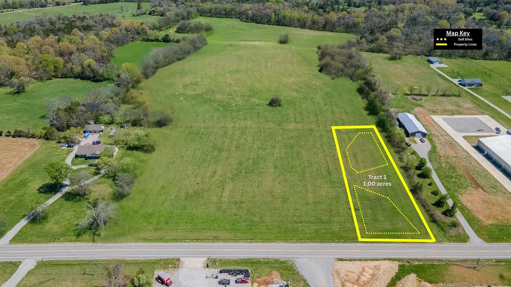1 Acre of Mixed-Use Land for Sale in Chapel Hill, Tennessee