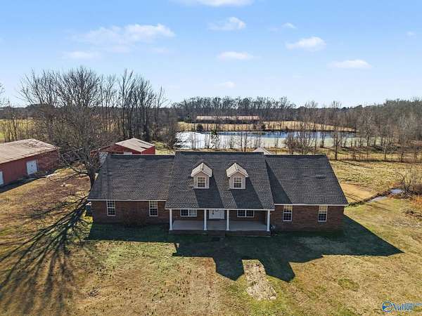 15.1 Acres of Land with Home for Sale in Moulton, Alabama