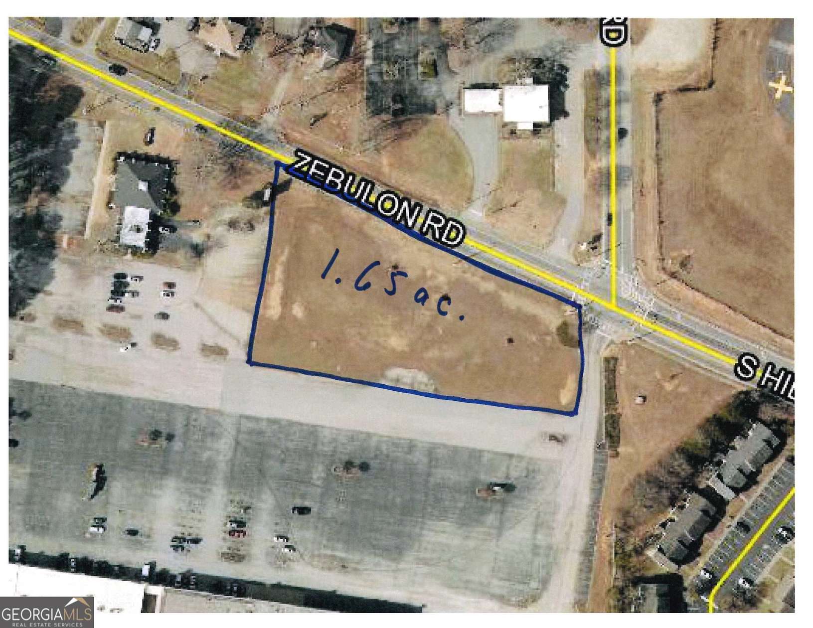 1.65 Acres of Commercial Land for Sale in Griffin, Georgia