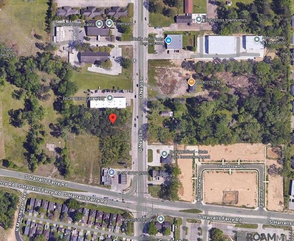 1.26 Acres of Commercial Land for Sale in Baton Rouge, Louisiana