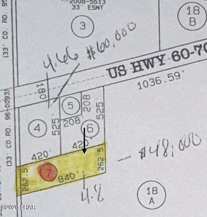 4.8 Acres of Land for Sale in Salome, Arizona
