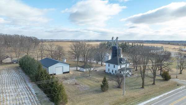 2.44 Acres of Residential Land with Home for Sale in Pecatonica, Illinois