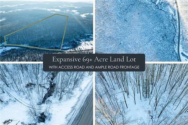69.5 Acres of Recreational Land for Sale in Franklin, New York