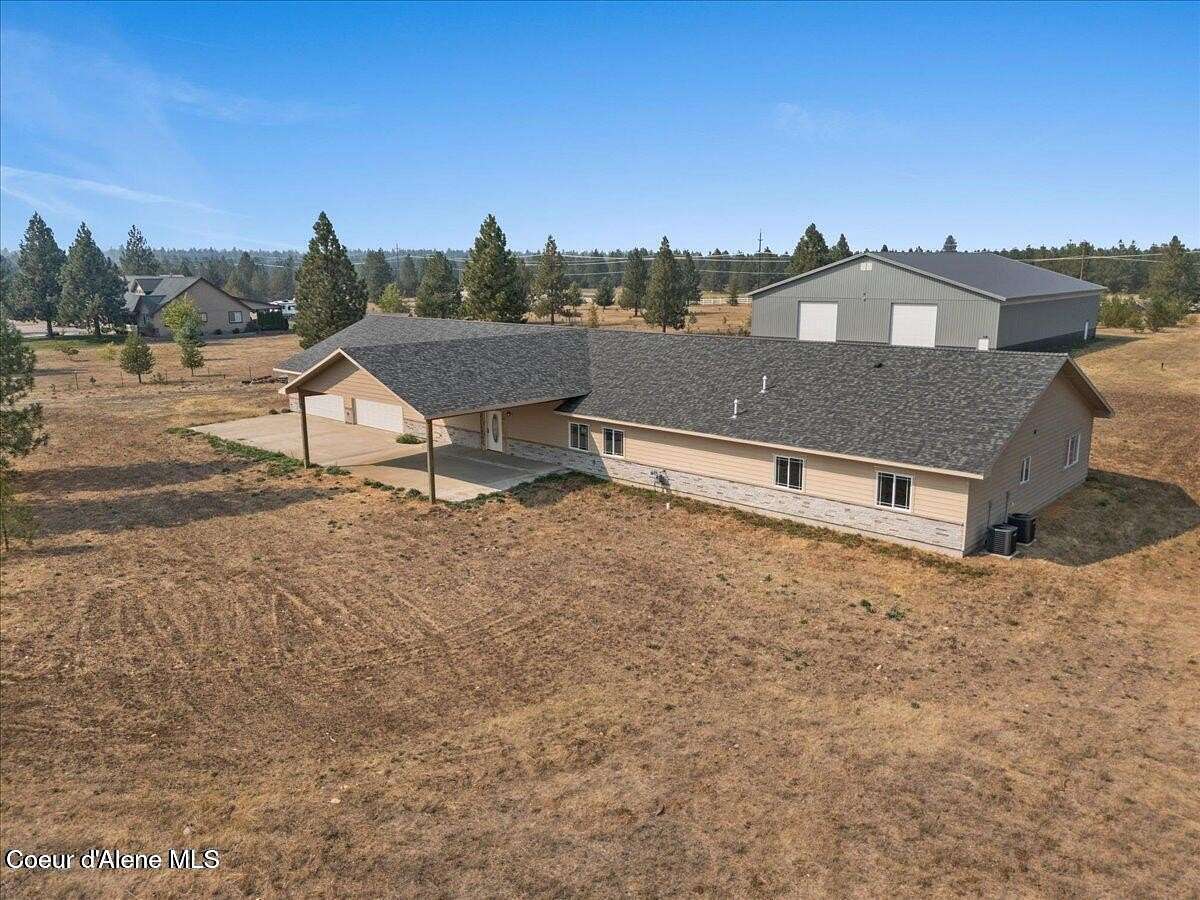 4.87 Acres of Residential Land with Home for Sale in Athol, Idaho