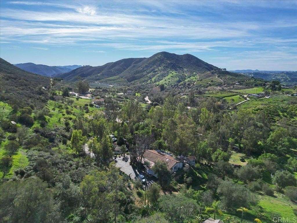 4.84 Acres of Land with Home for Sale in Fallbrook, California