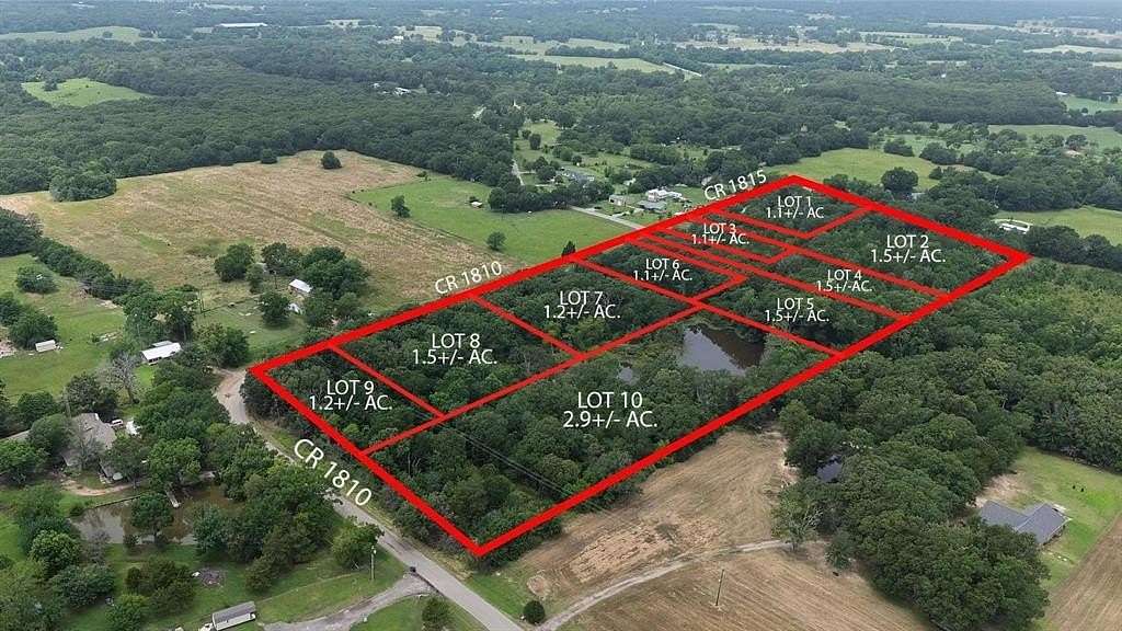 1.5 Acres of Land for Sale in Grand Saline, Texas