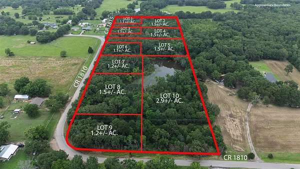 1.5 Acres of Residential Land for Sale in Grand Saline, Texas