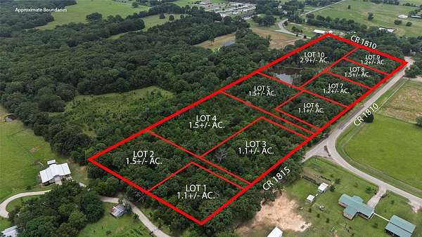 1.1 Acres of Residential Land for Sale in Grand Saline, Texas