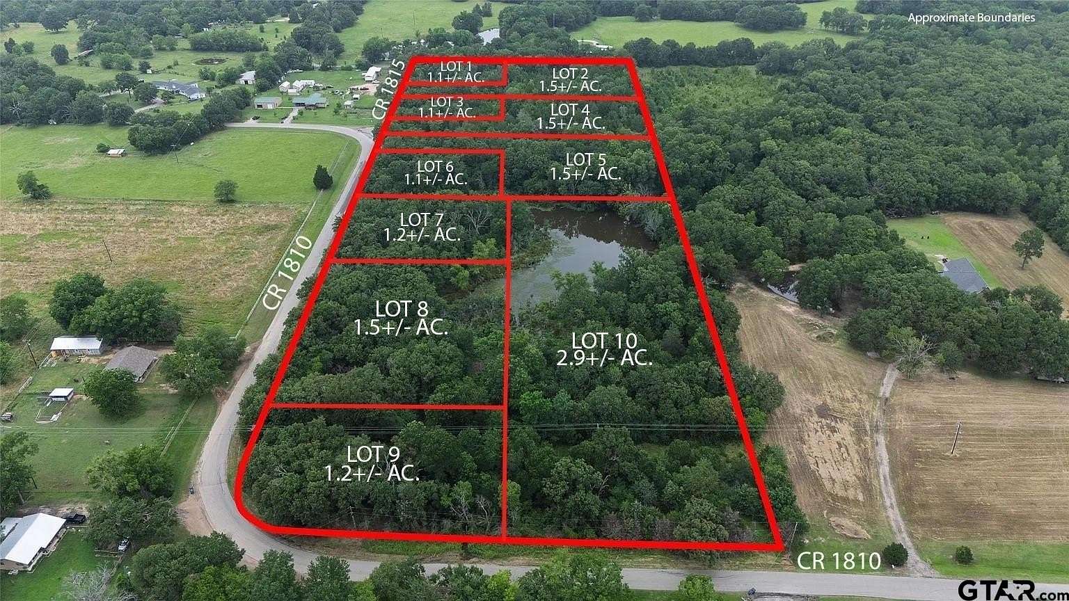 1.28 Acres of Residential Land for Sale in Grand Saline, Texas