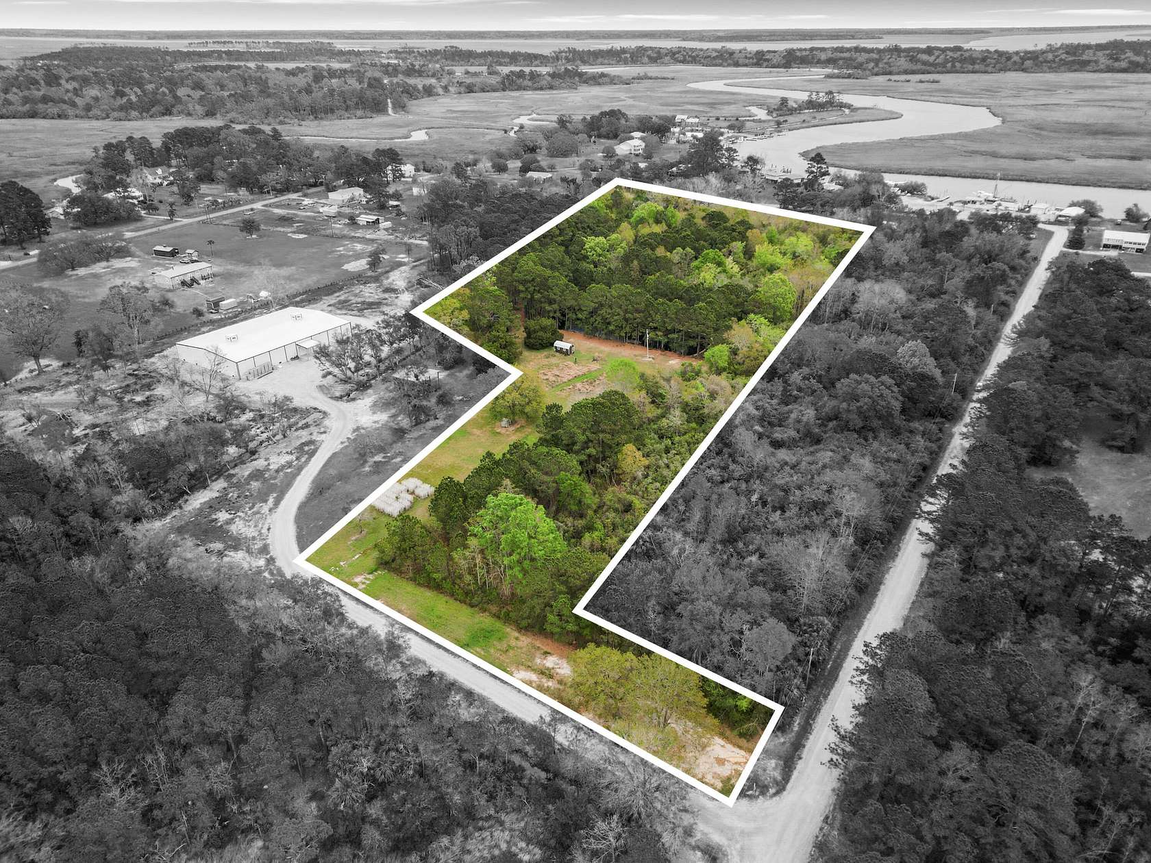 3.3 Acres of Residential Land for Sale in Green Pond, South Carolina