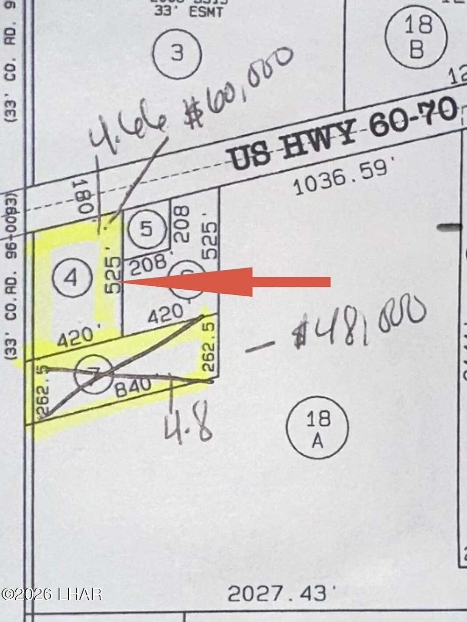 4.66 Acres of Land for Sale in Salome, Arizona
