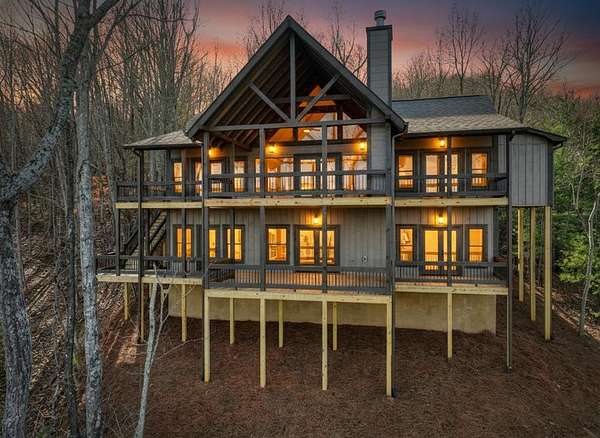 2 Acres of Residential Land with Home for Sale in Mineral Bluff, Georgia