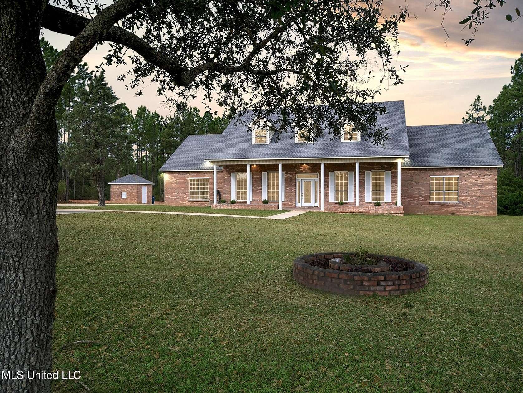 8.22 Acres of Land with Home for Sale in Vancleave, Mississippi