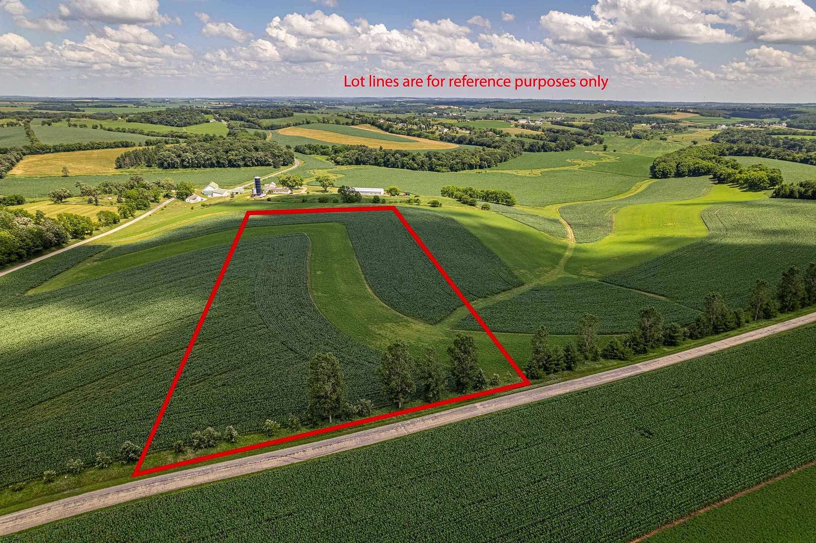11.5 Acres of Land for Sale in Monticello, Wisconsin