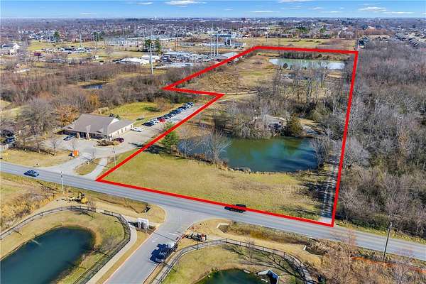 11.3 Acres of Land with Home for Sale in Bentonville, Arkansas