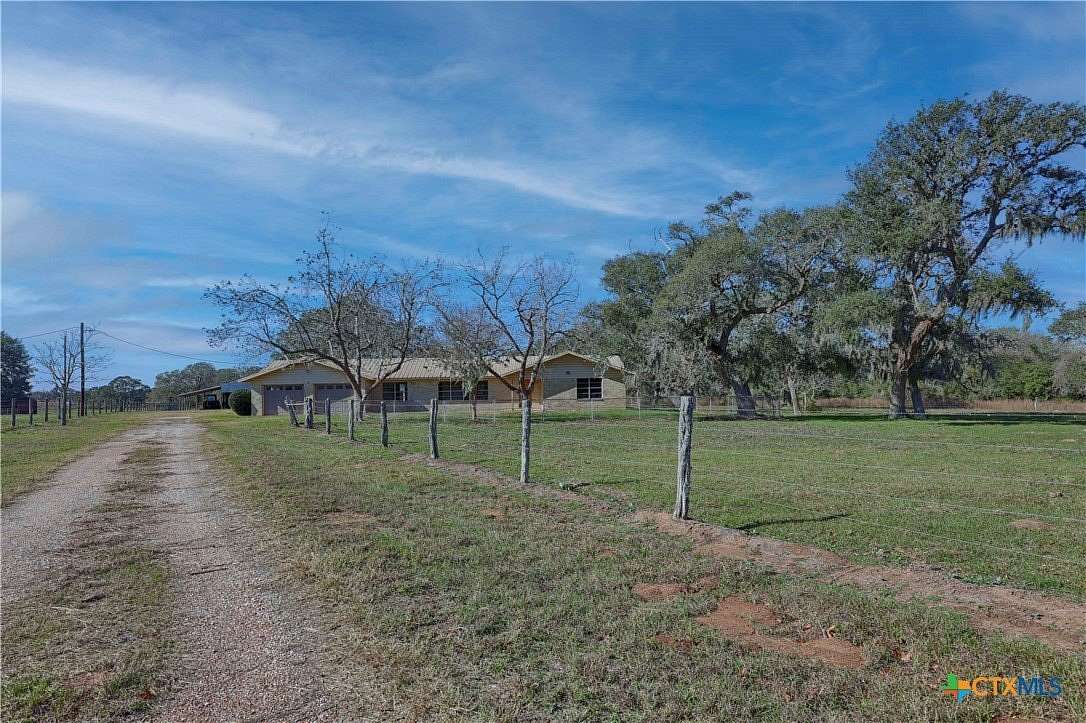 5 Acres of Land with Home for Sale in Hallettsville, Texas