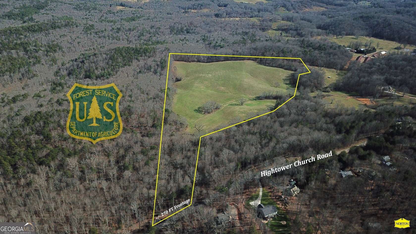 41.5 Acres of Land for Sale in Dahlonega, Georgia