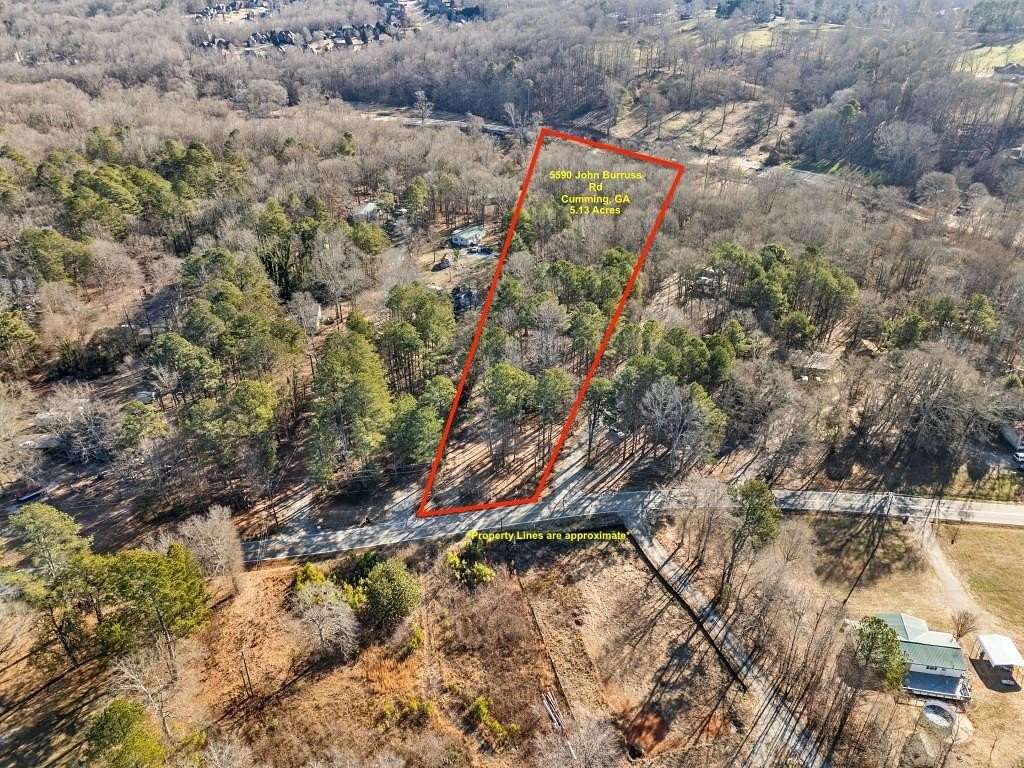 5.13 Acres of Residential Land for Sale in Cumming, Georgia