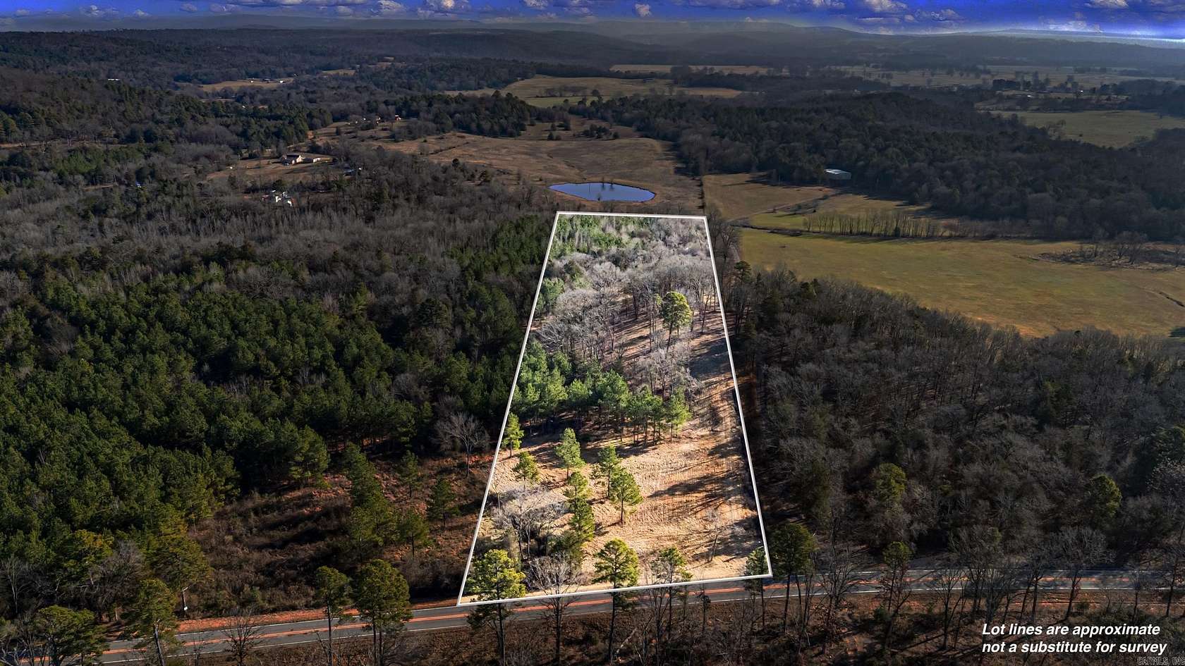 10 Acres of Recreational Land for Sale in Lamar, Arkansas