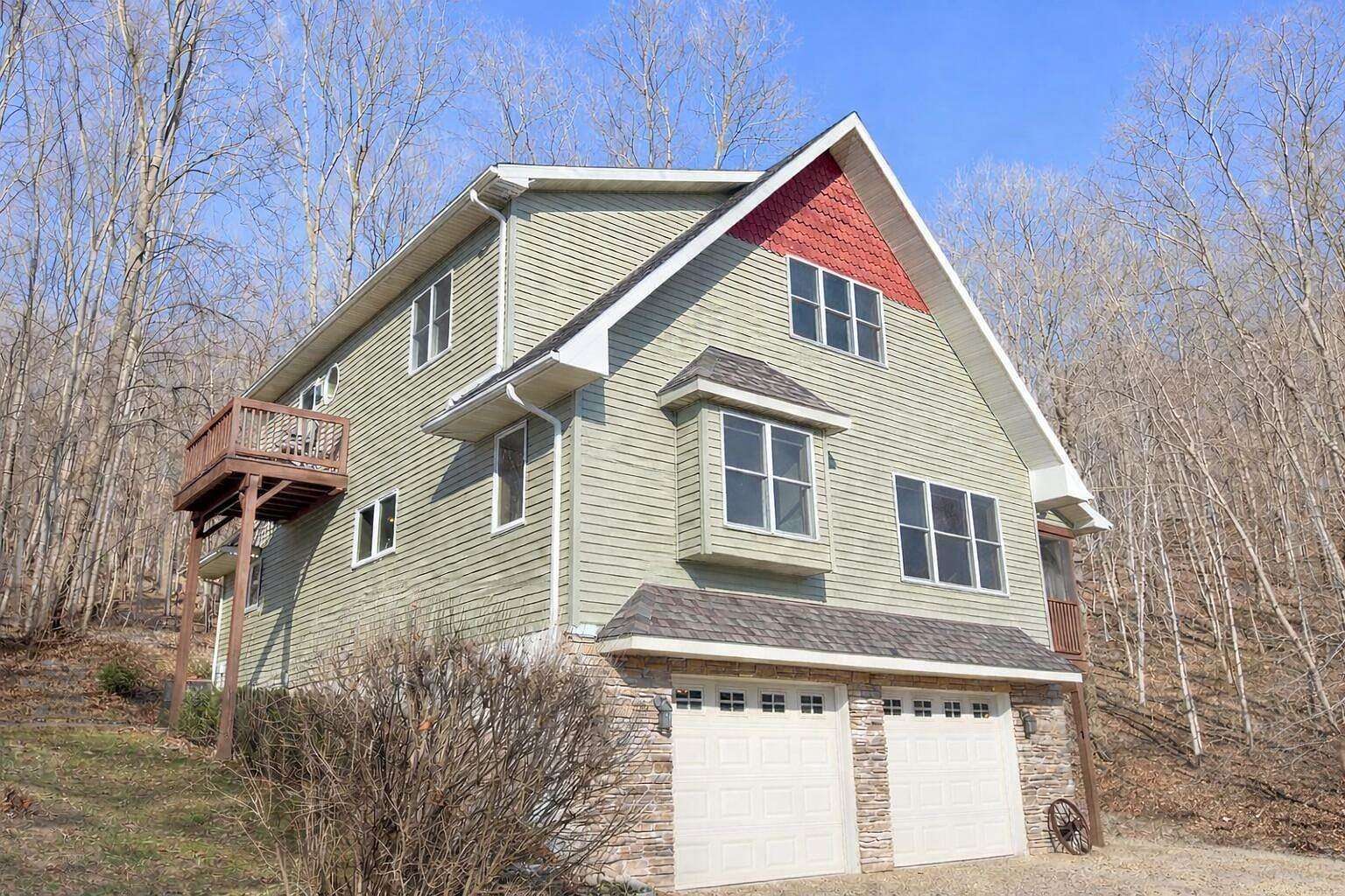 12.4 Acres of Land with Home for Sale in Stark Town, Wisconsin