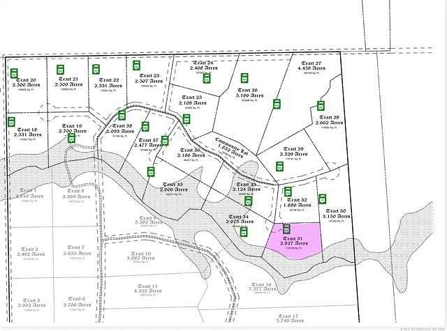 2.83 Acres of Residential Land for Sale in Colbert, Oklahoma