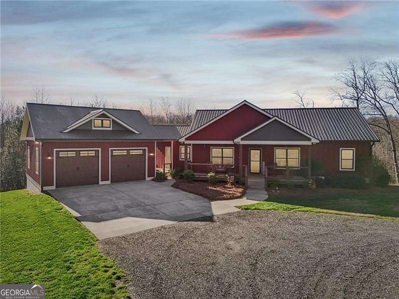 11 Acres of Land with Home for Sale in Dawsonville, Georgia