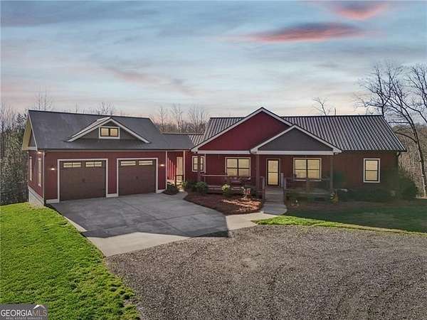 11 Acres of Land with Home for Sale in Dawsonville, Georgia