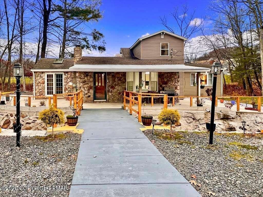 7.88 Acres of Residential Land with Home for Sale in Drums, Pennsylvania