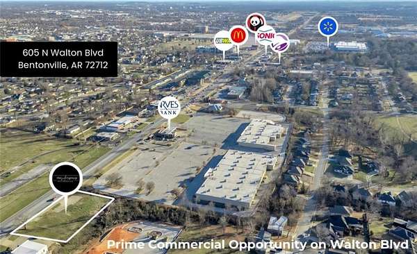 0.33 Acres of Commercial Land for Sale in Bentonville, Arkansas
