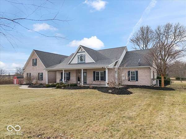 3 Acres of Residential Land with Home for Sale in Arcadia, Indiana