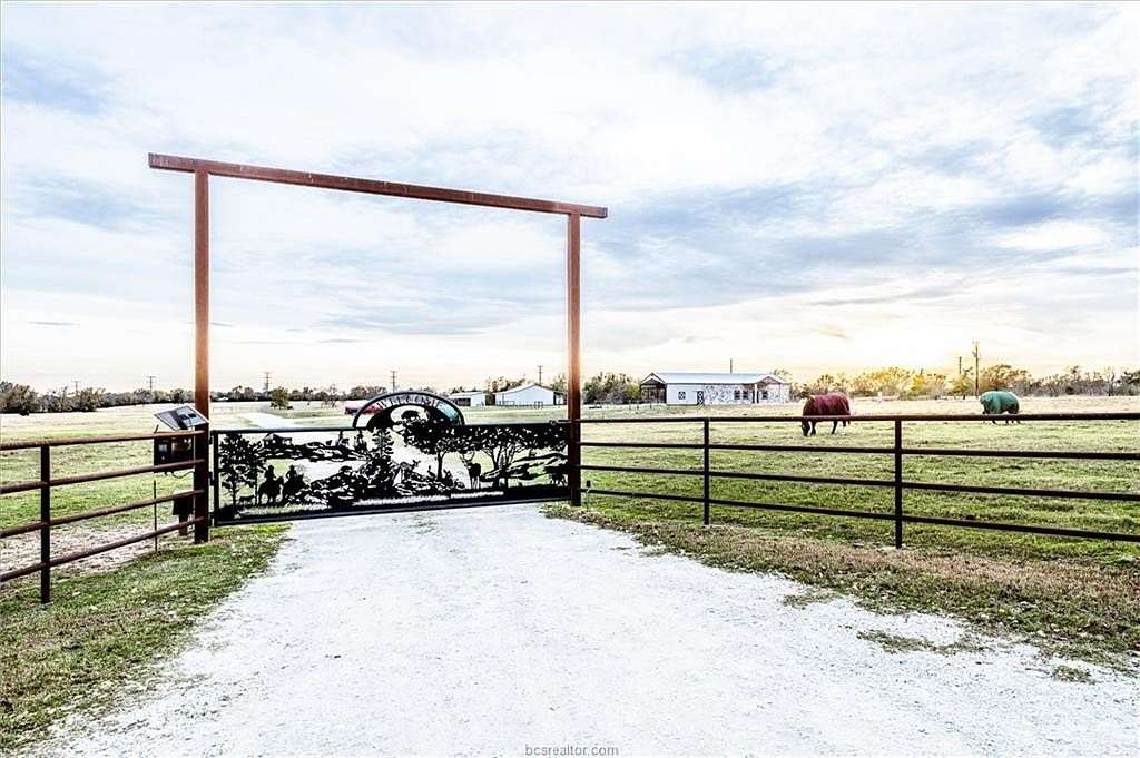 11.6 Acres of Land with Home for Sale in North Zulch, Texas