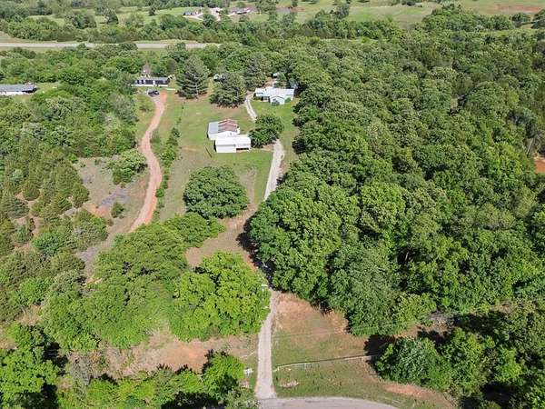 4.15 Acres of Land with Home for Sale in Tecumseh, Oklahoma
