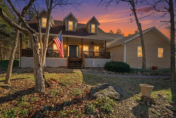 3 Acres of Residential Land with Home for Sale in Walnut Shade, Missouri