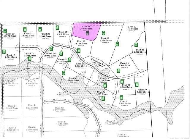 2.47 Acres of Residential Land for Sale in Colbert, Oklahoma