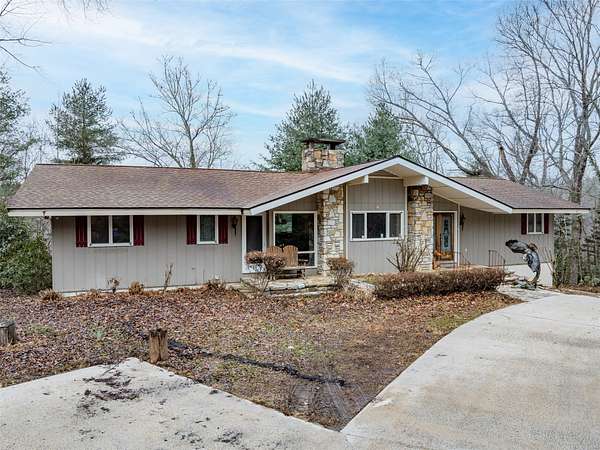 1.66 Acres of Residential Land with Home for Sale in Lake Toxaway, North Carolina