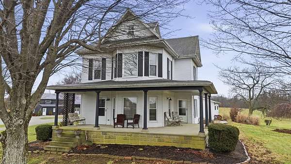 3.37 Acres of Residential Land with Home for Sale in Centerburg, Ohio