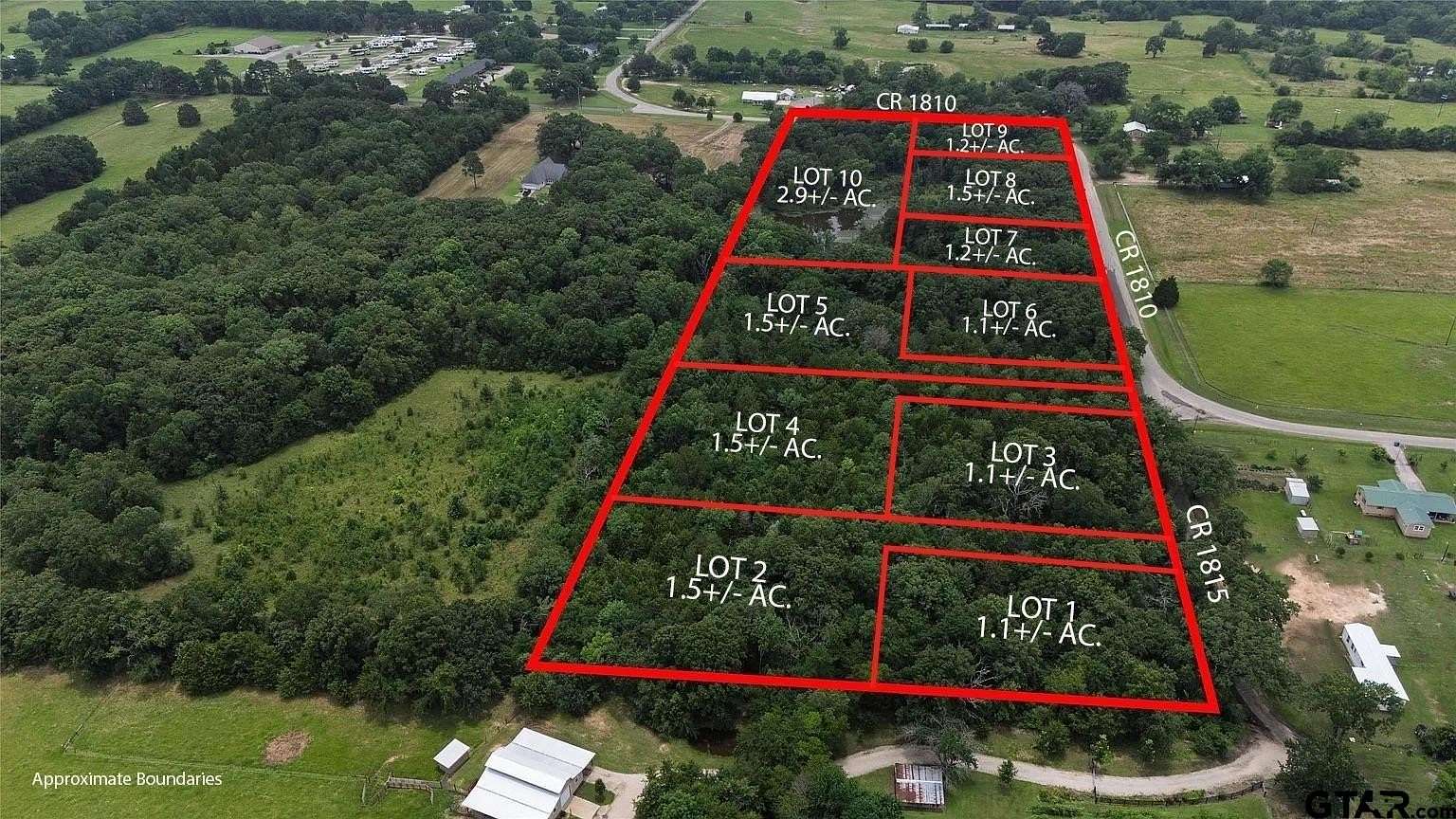 1.1 Acres of Residential Land for Sale in Grand Saline, Texas