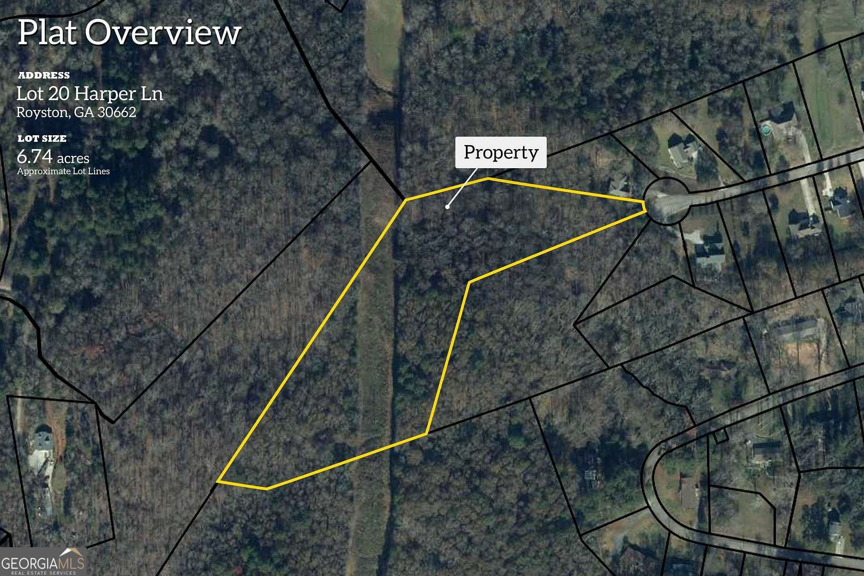 9.86 Acres of Residential Land for Sale in Royston, Georgia