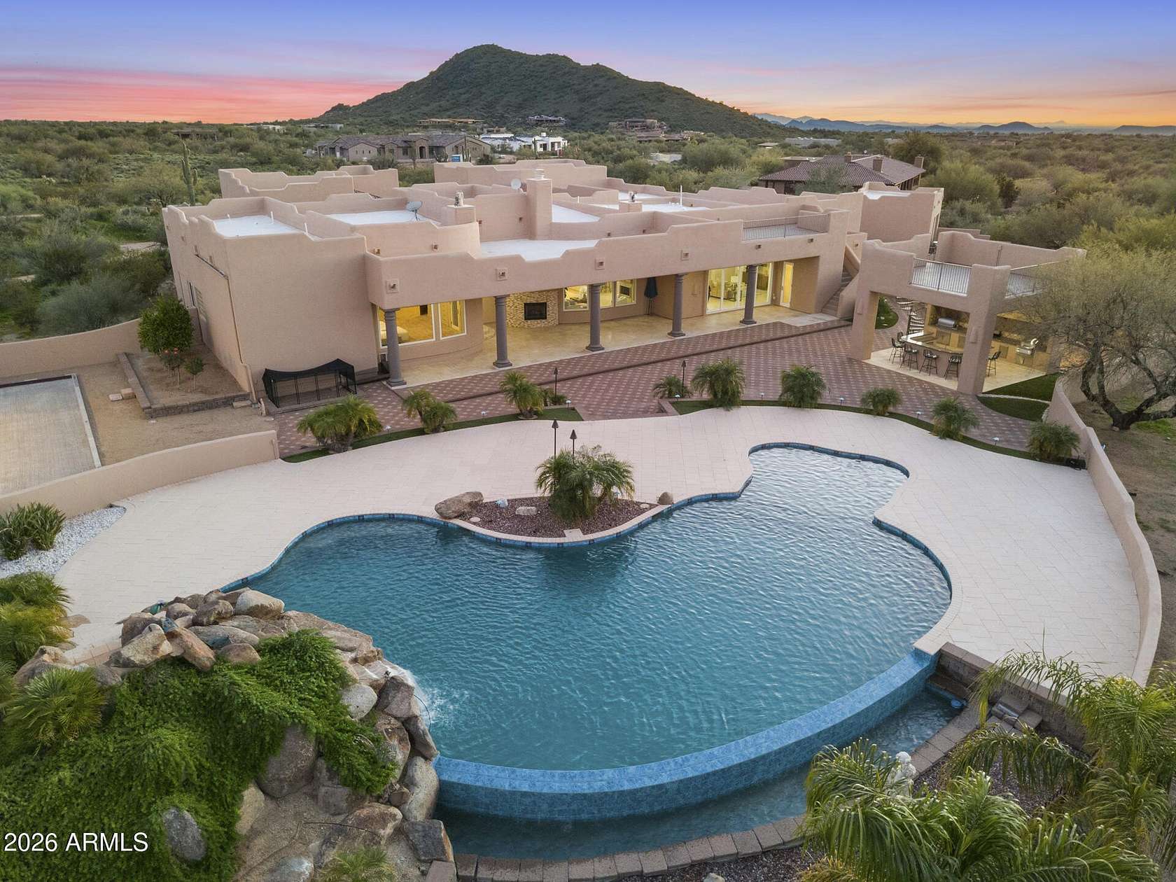 3 Acres of Residential Land with Home for Sale in Scottsdale, Arizona