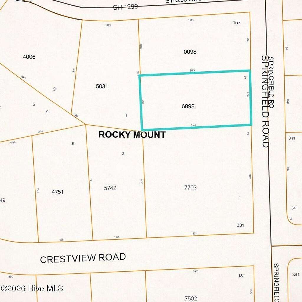 0.46 Acres of Residential Land for Sale in Rocky Mount, North Carolina