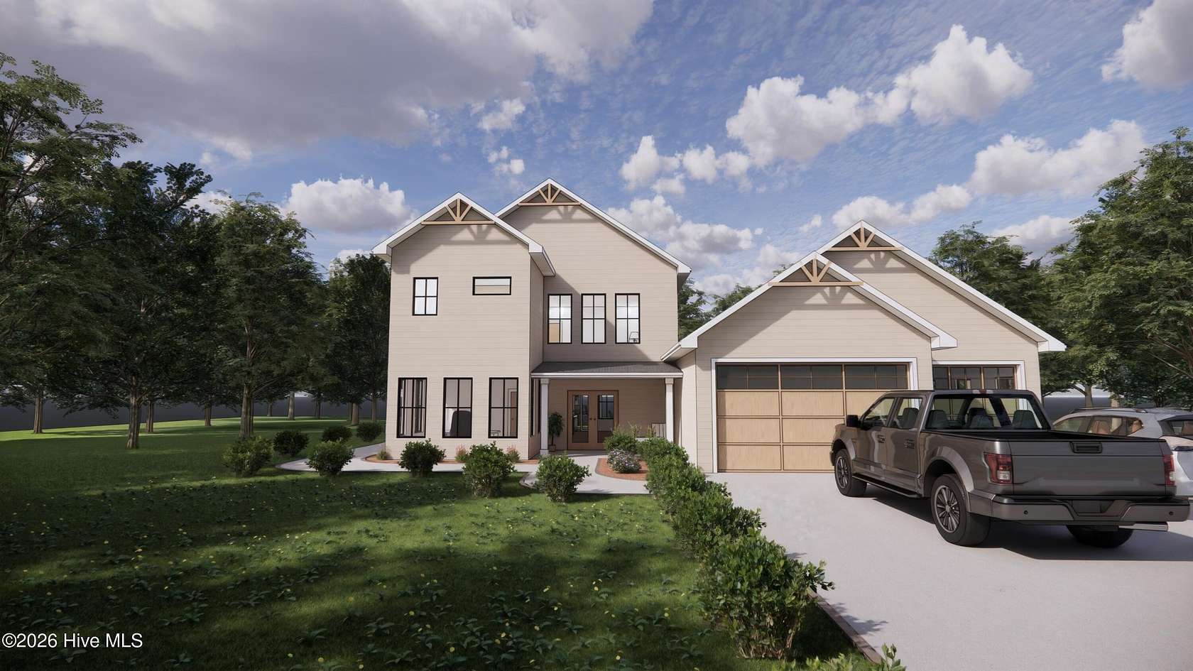 5.15 Acres of Land with Home for Sale in Aberdeen, North Carolina