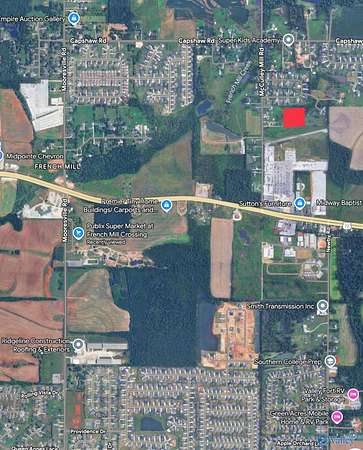 4 Acres of Residential Land for Sale in Athens, Alabama