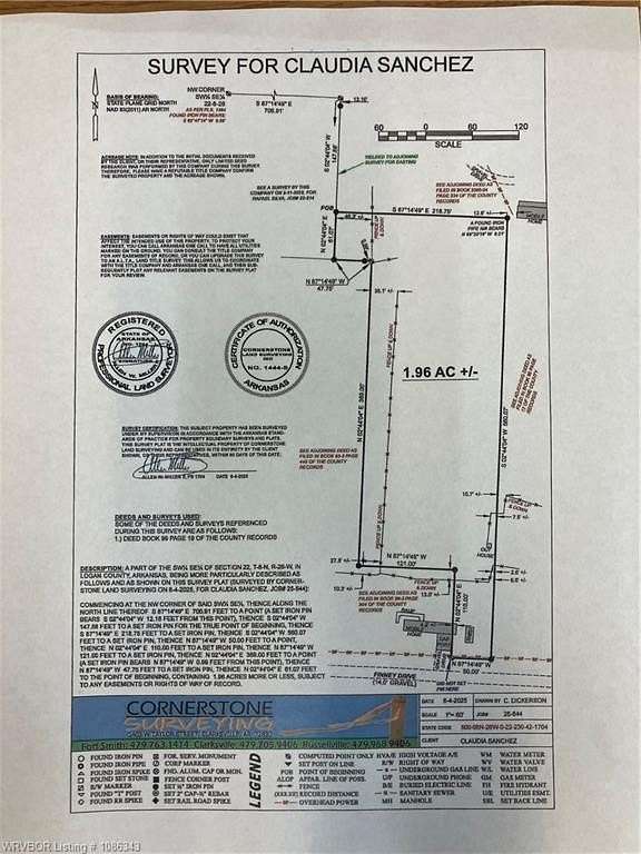 2 Acres of Land for Sale in Paris, Arkansas