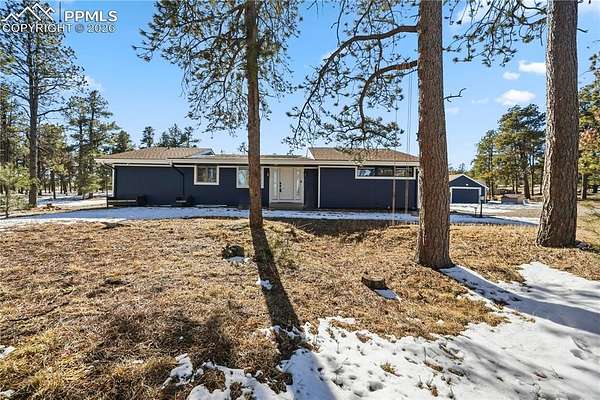 5 Acres of Residential Land with Home for Sale in Colorado Springs, Colorado